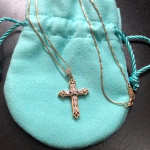 Gold Cross necklace